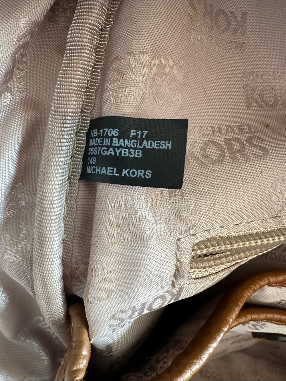 MICHEAL Micheal Kors Abbey backpack